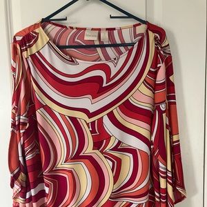 Chicos multi colored knit top Size 2